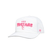 USC Trojans '47 White/Pink SC Interlock Bright Side Hitch Hat